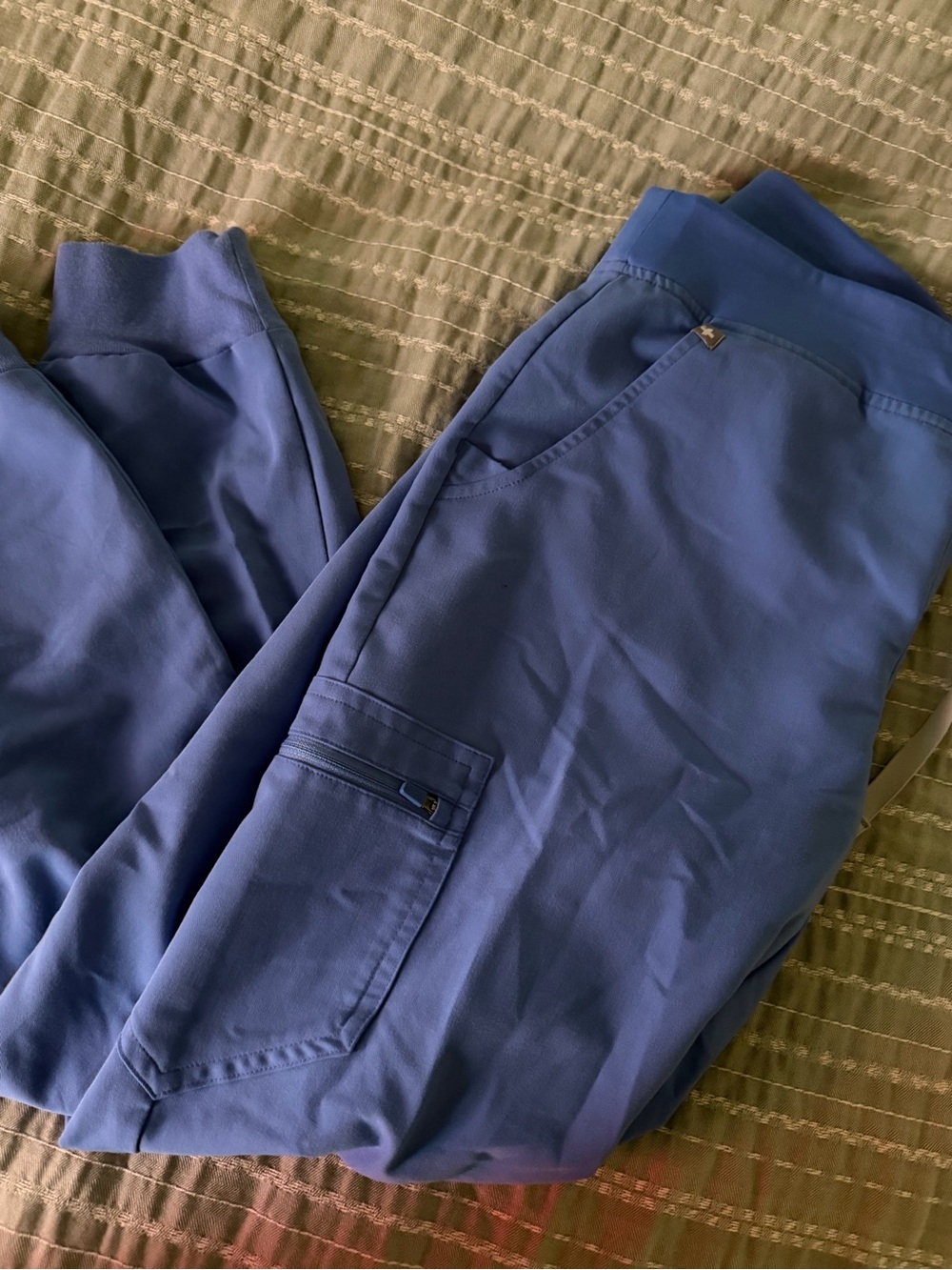 Blue Zamora Jogger Scrub Pants - Picture 3 of 5